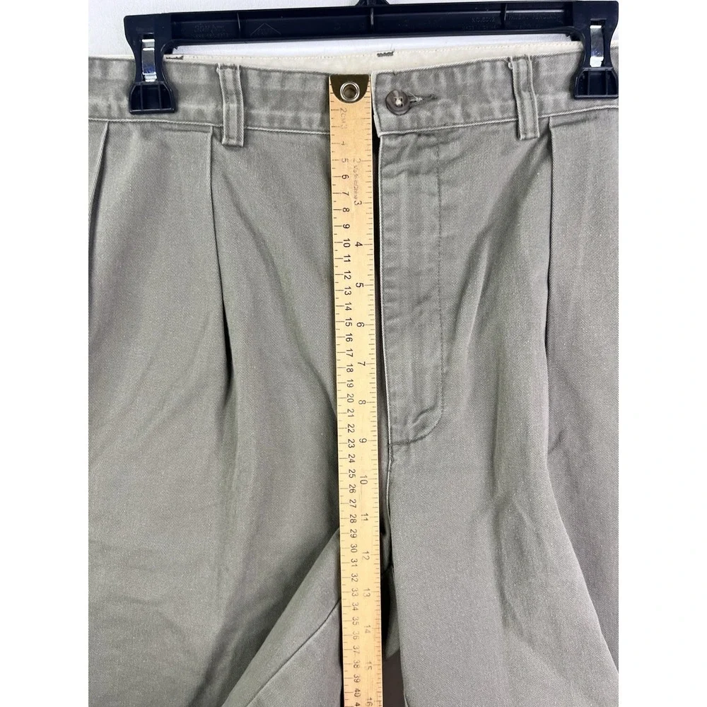 Vintage‎ Polo Ralph Lauren Shorts Men's 36 Gray Pleated Preppy 8